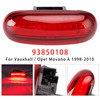 Rear High Level Third Brake Light 93850108 For Vauxhall Vivaro A X83 01-2014 Red