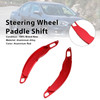 Steering Wheel Paddle Shifter For Mitsubishi ASX 2013-15 Aluminium Red