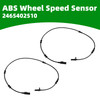 2PC ABS Wheel Speed Sensor Front for Mercedes B250 CLA250 GLA45 AMG 2465402510