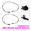 2PC ABS Wheel Speed Sensor Front for Mercedes B250 CLA250 GLA45 AMG 2465402510