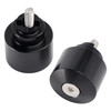 Black Handlebar End Weight Balancer Pair For Honda CBR CB VFR CTX GL NX VT XL