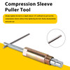 Compression Sleeve Puller Tool Pipe Nut & Ferrule Remover Plumbing Tool