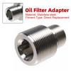 JXSS0116-SS Oil Filter Adapter 13/16"-16 to 1 1/8"-16 1R-1807