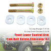 Control Arm Cam Bolt Delete Eliminator Kit For TJ 97-06 Cherokee ZJ 93-98