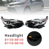 Led Left+Right Headlight 81150-08130 81110-08130 For Toyota Sienna 2021-2024