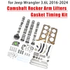 Camshaft Rocker Arm Lifters Gasket Timing Kit for Jeep Wrangler 3.6L 2016-2024