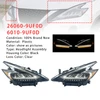 Left+Right LED Head Light 26060-9UF0D 26010-9UF0D For Nissan Murano 2019-2021