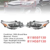 Left+Right Xenon/HID Head Light 8118507130 8114507130 For Toyota Avalon 13-2015