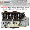 6L80 6L80E Valve Body+Transmission Control Module &Solenoid For Sierra 1500 Flat