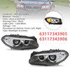 Front Left+Right HID Xenon Headlight W/o AFS For BMW 5Series 528i 535i 2014-2017