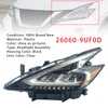 Left LED Head Light 26060-9UF0D For Nissan Murano 2019-2021