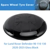 Spare Wheel Tyre Cover for Land Rover Defender 90 110 130 2020-2025 Gloss Black
