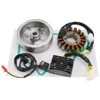 Flywheel Rotor Stator Regulator Gasket Kit For Kawasaki GPZ500 GPZ500S 1988-1995