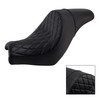 Front Raider Seat Driver Cushion Pu Fit Black For Kawasaki Vulcan S En650 15-25