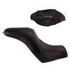 Front Raider Seat Driver Cushion Pu Fit Red For Kawasaki Vulcan S En650 15-25