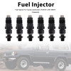 6Pcs Fuel Injector For Toyota LandCruiser J70 90-07 J100 1998-07 FYE454163