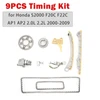 9PCS Timing Kit for Honda S2000 F20C F22C AP1 AP2 2.0L 2.2L 2000-2009