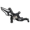 Racing Adjustable Rearsets Foot Pegs Gray For Yamaha MT09 MT-09 2024 2025 2026