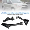 Left Sliding Door Roller Bottom Middle Upper Set For Ford Transit Connect