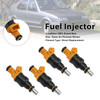 4Pcs Fuel Injector For Renault 19 Clio 1.8 2.0 16V F7P F7R 9660275780
