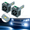 LED Headlight Bulb Kit High Low Beam Lamp D3S 12V 35W 6500K For HELLA