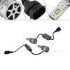LED Headlight Bulb Kit High Low Beam Lamp H8 H9 H11 12V 75W 6500K For HELLA