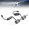 LED Headlight Bulb Kit High Low Beam Lamp H7 12V 75W 6500K For HELLA