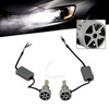 LED Headlight Bulb Kit High Low Beam Lamp H1 12V 75W 6500K For HELLA