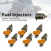 6PC E7T25080 Fuel Injectors 60V-13761-00-00 For Yamaha Outboard 250 300 HP