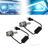 LED Headlight Bulb Kit High Low Beam Lamp H4 12V 55W 6500K 4000LM For HELLA