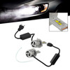 LED Headlight Bulb Kit High Low Beam Lamp H4 12V 55W 6500K 4000LM For HELLA
