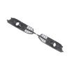 2X Car Front Bumper Fog Light Grilles For Audi A6 C7 S-Line 2012-2014