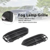 Black Front Bumper Fog Light Grille Grill Cover Bezel Fit Audi A5 2017-2019