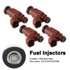 4PC EAT264 Fuel Injectors 15710-37H10 For Suzuki GSX-R600 GSX-R750 08-09