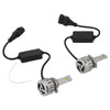 LED Headlight Bulb Kit High Low Beam HIR2 9012 12V 55W 6500K 4000LM For HELLA