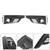 2PCS Front Bumper Fog Light Grille Cover Fit Audi A5 S5 S-Line 2018-2019