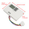 8330D3351 Digital Thermostat Rv Thermostat Heat/Cool WallMount White For Coleman