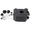 5L Oil Gas Container Anti-static Jerry Can Fuel Tank Black For Touring Adventure