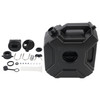 5L Oil Gas Container Anti-static Jerry Can Fuel Tank Black For Touring Adventure
