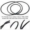 Rear Windshield Windscreen Seal Rubber For Honda Civic EK3 EK4 EJ8 EJ9 EL4