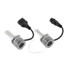 LED Headlight Bulb Kit Hi/Low Beam HIR2 9012 12V 35W 6500K 2500LM For HELLA
