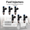 6PC 0280158055 Fuel Injectors 5L2Z9F593CA For Mercury Mountaineer Ford Explorer