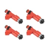 4PC Fuel Injectors 15710-33E00 For Suzuki GSXR750 GSX-R750 1998-1999