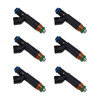 6PC 4L8E-A4A Fuel Injectors For Mercury Mariner Ford Taurus Explorer