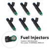6PC 1F1Z9F593DA Fuel Injectors 9F593-214 For Mercury Monterey Ford Freestar