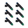 6PC 1F1Z9F593DA Fuel Injectors 9F593-214 For Mercury Monterey Ford Freestar