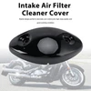 Intake Air Filter Cleaner Cover For Suzuki Intruder VL800 Boulevard C50 01-08 Black