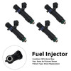 4Pcs Fuel Injector For Citroën C4 Coupe 2006-07 C5 II 2004-2008 9660275780