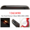Third Brake Light Auxiliary Brake For Ford Fiesta 3 Door MK6 2003-2008 Smoke