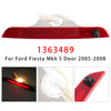 Rear High-Level Brake Light 1363489 For Ford Fiesta Mk6 5 Door 2005-2008 Red